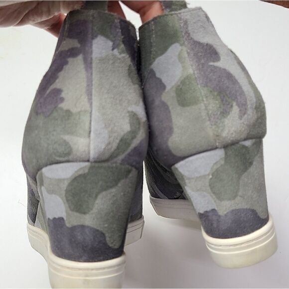 Linea Paolo Felicia Women's Platform Wedge Sneaker‎ Camouflage Size 9.5 - Picture 5 of 15
